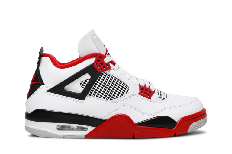 red and white metallic 4s