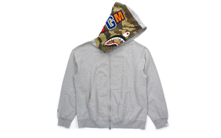 first bape shark hoodie