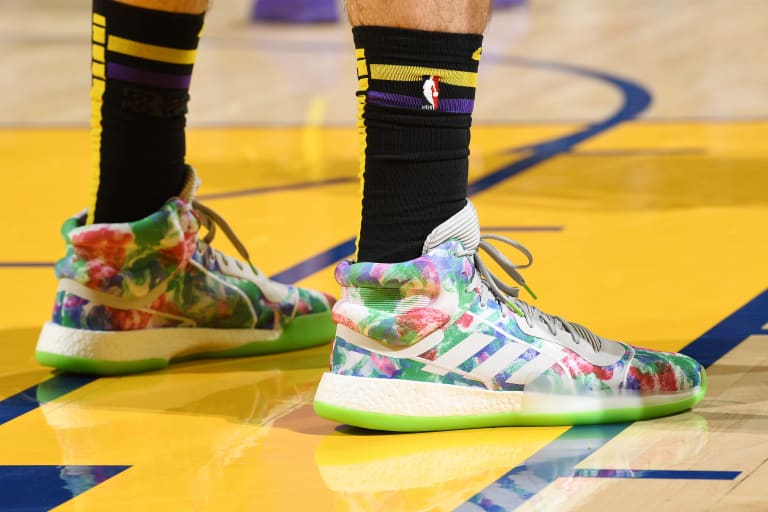 nba players wearing marquee boost