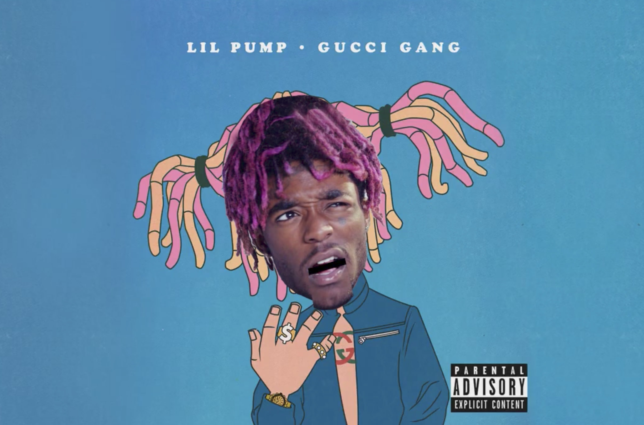 Lil pump тексты. Гуччи ганг. Lil Pump Gucci gang. Gucci gang Мем. Американская метафора Гучи ганг.