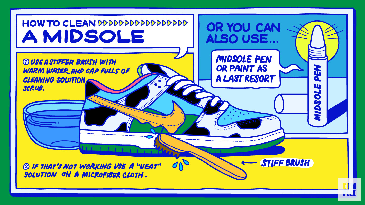 how to whiten jordan 1 midsole