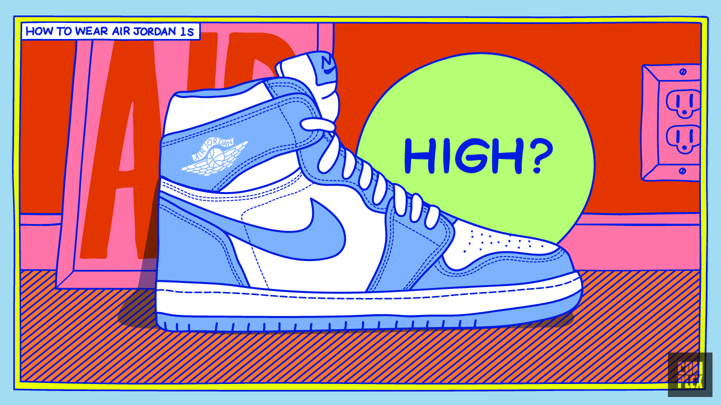 how to lace up jordan 1s