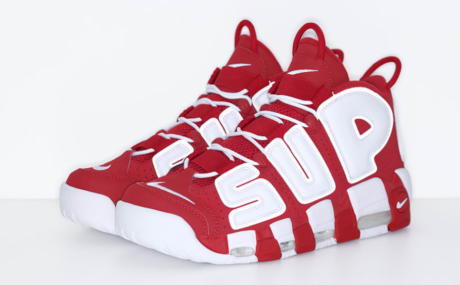 Supreme Nike Air More Uptempo Release Date Online Only | Sole