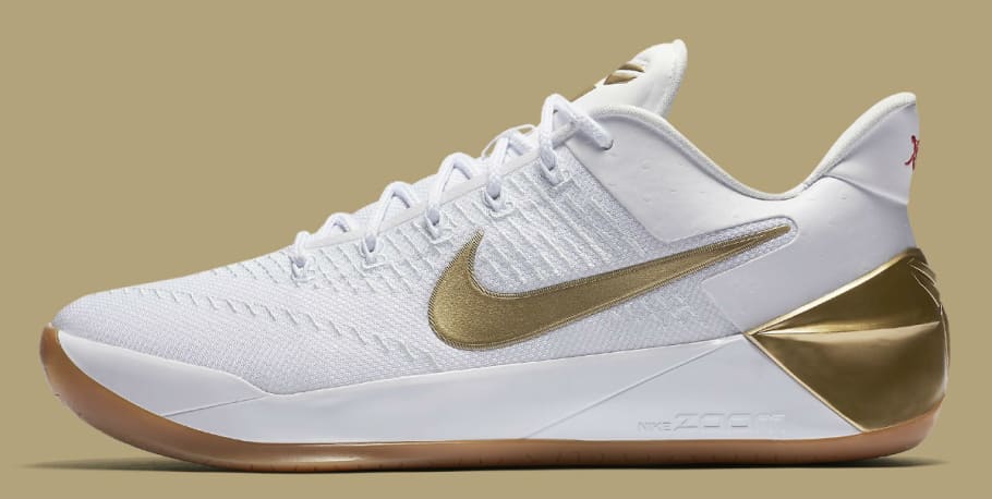 kobe ad gold white