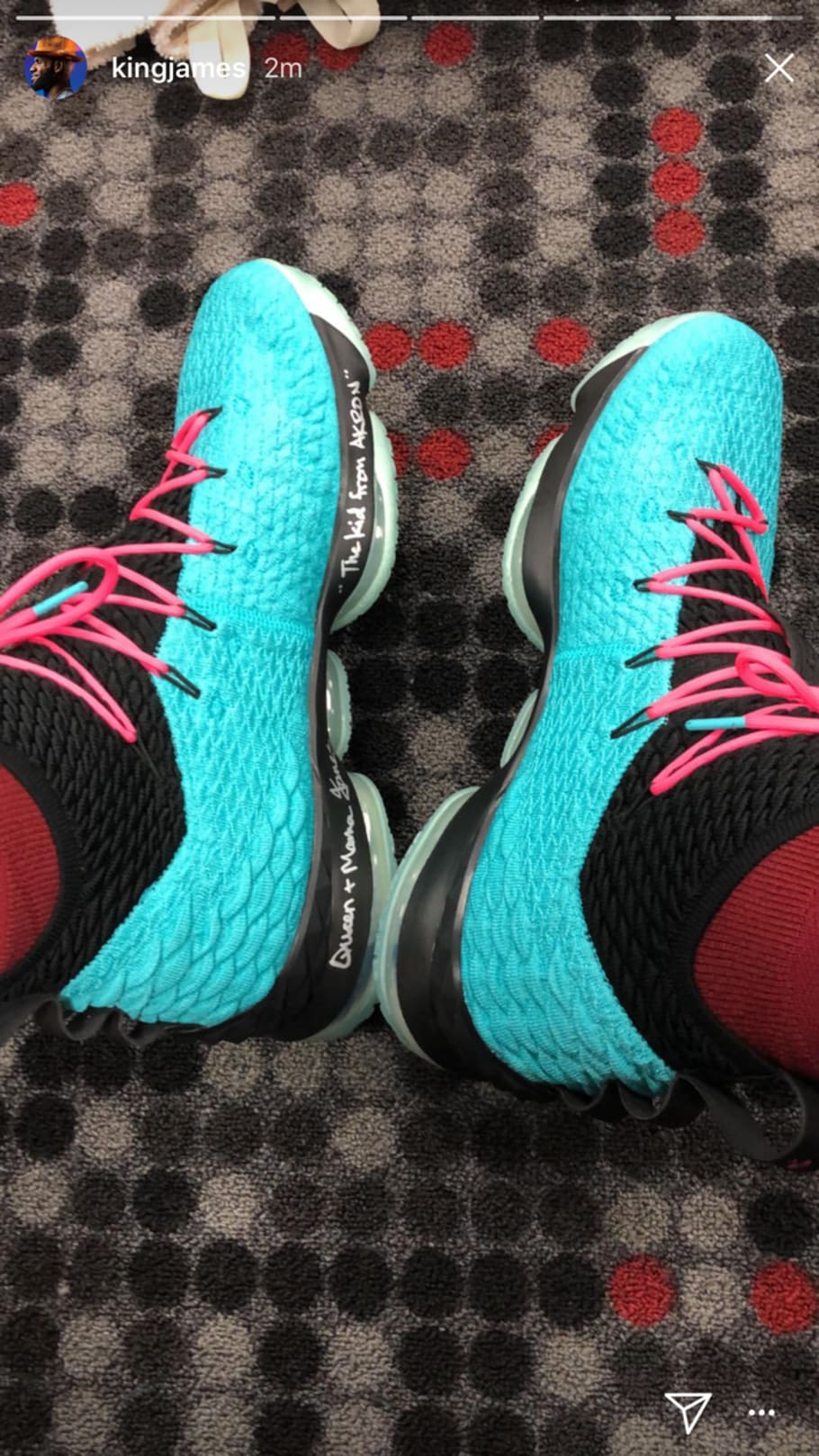 nike lebron 15 south beach