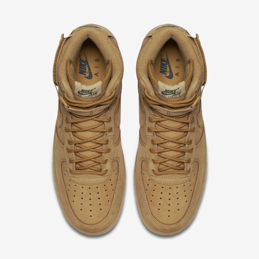 nike air force 1 high flax wheat