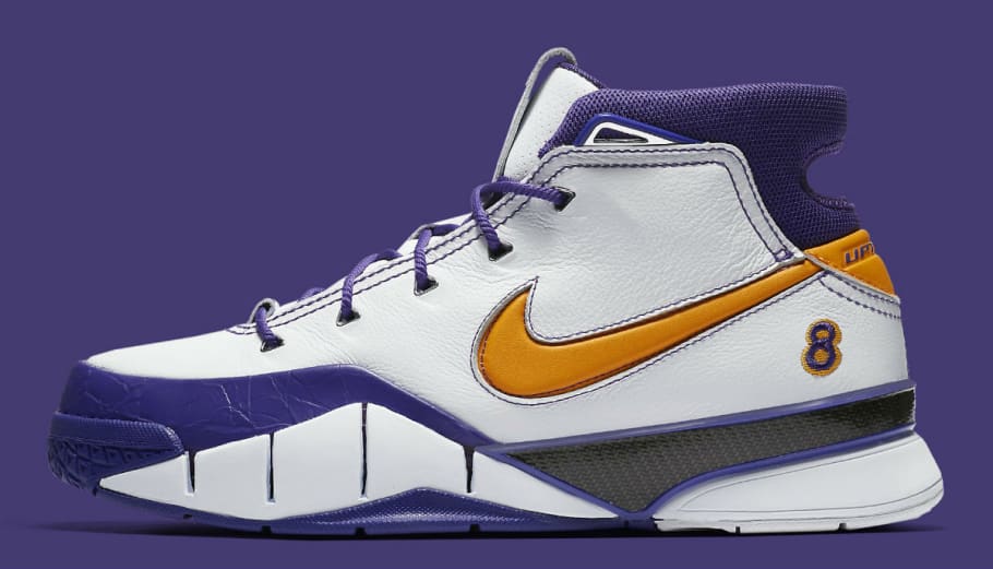 Nike Kobe 1 Protro 'White/Del Sol-Varsity Purple' AQ2728-101 Nike Kobe 1 Protro 'White/Del Sol-Varsity Purple' AQ2728-101