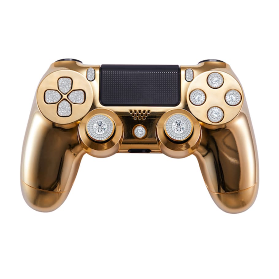 gold ps4 controller price