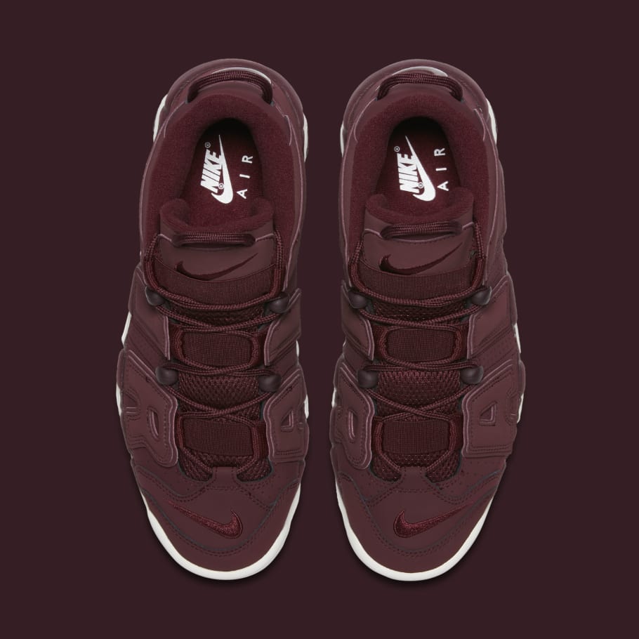 nike air more uptempo bordeaux