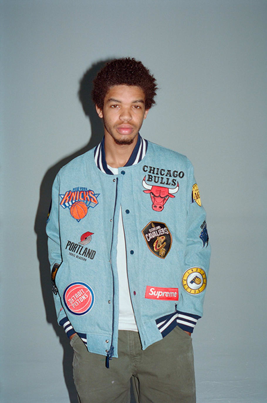 2枚で送料無料 SUPREME NBA JACKET NIKE - ブルゾン