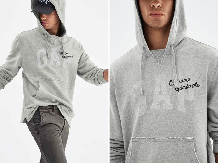 gap stampd hoodie