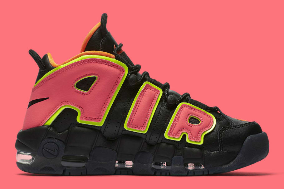 Nike Women's Air More Uptempo Hot Punch Release Date 917593 