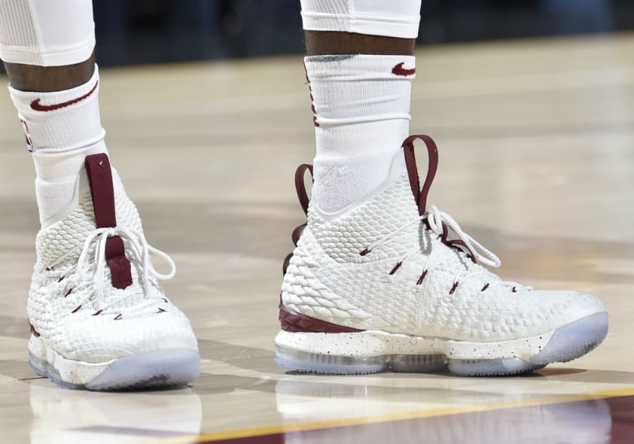 lebron james 15 white
