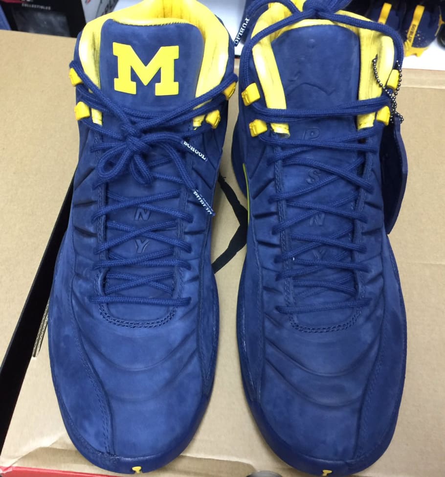 michigan wolverines jordan 12