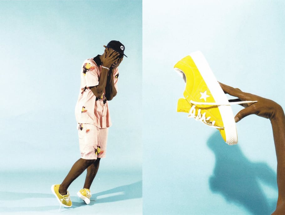 tyler the creator flower converse