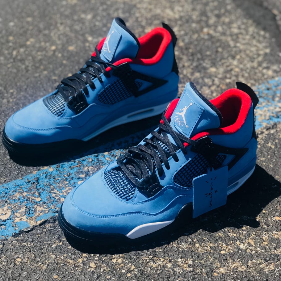 travis scott jordan 4 retail