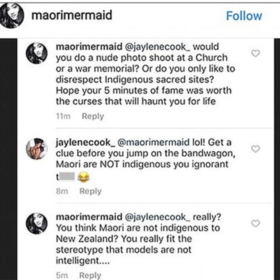 Playboy Model Who Took Naked IG Pic on Sacred Mountain Under Fire Again for  Disrespectful Comment | Complex
