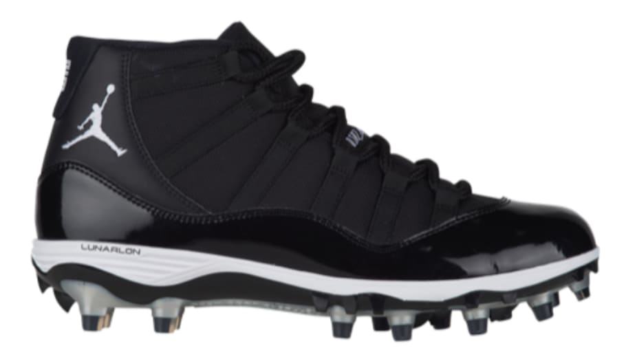 jordan 11 football cleats low