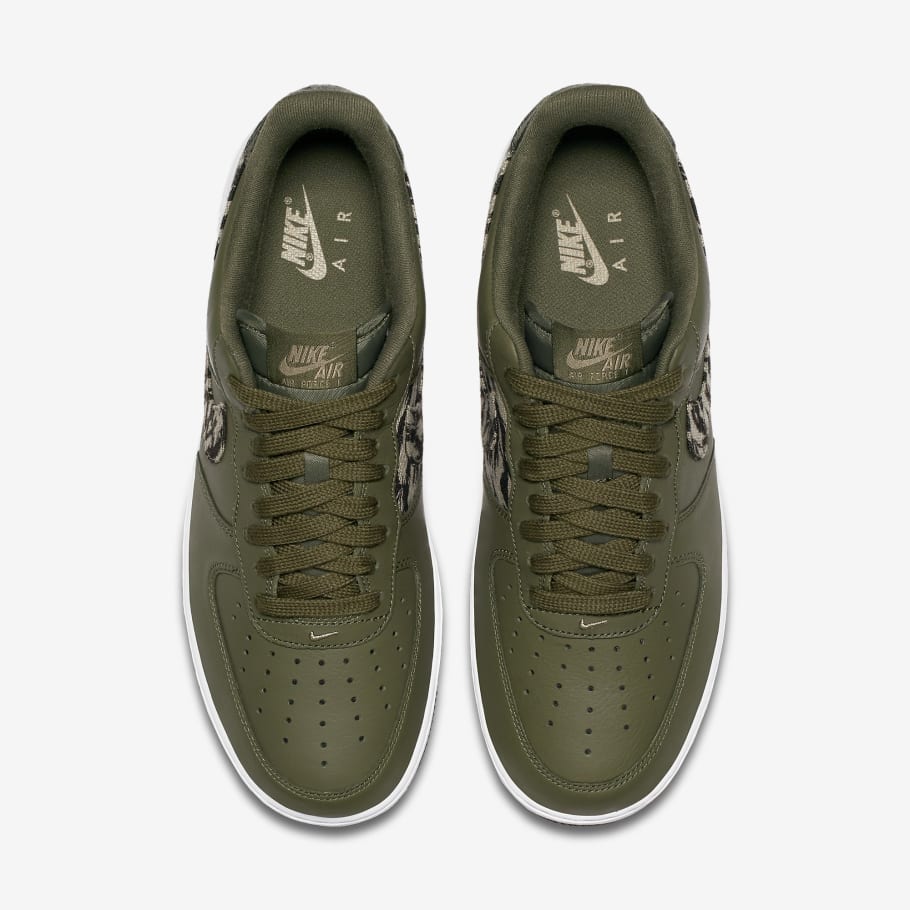 air force 1 olive green low