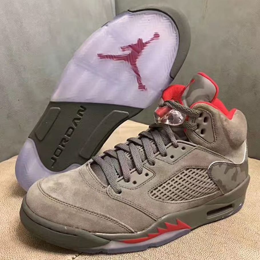 jordan retro 5 camo