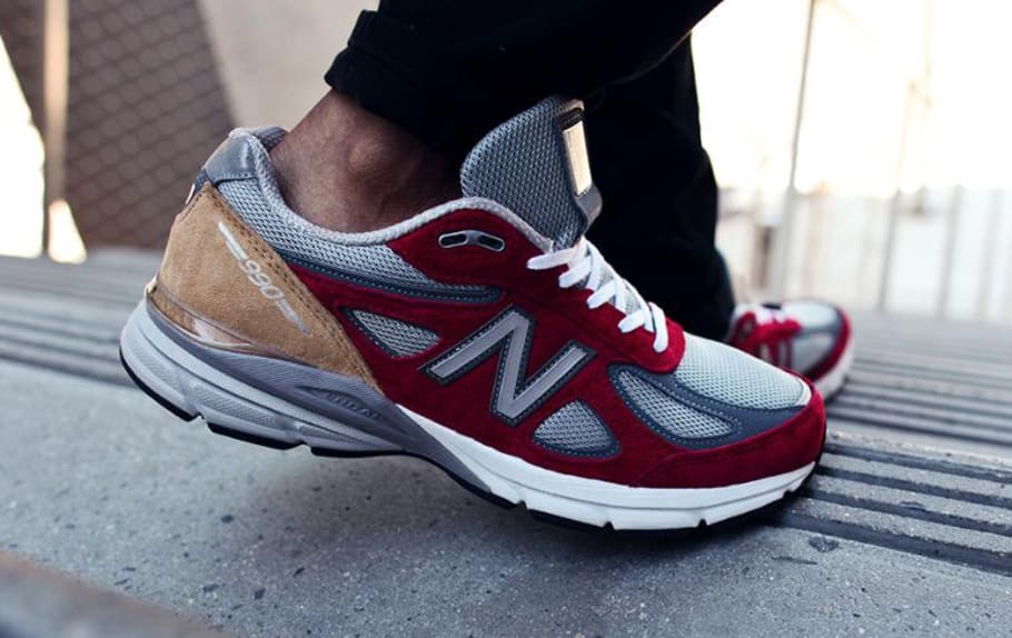 new balance 990 on feet