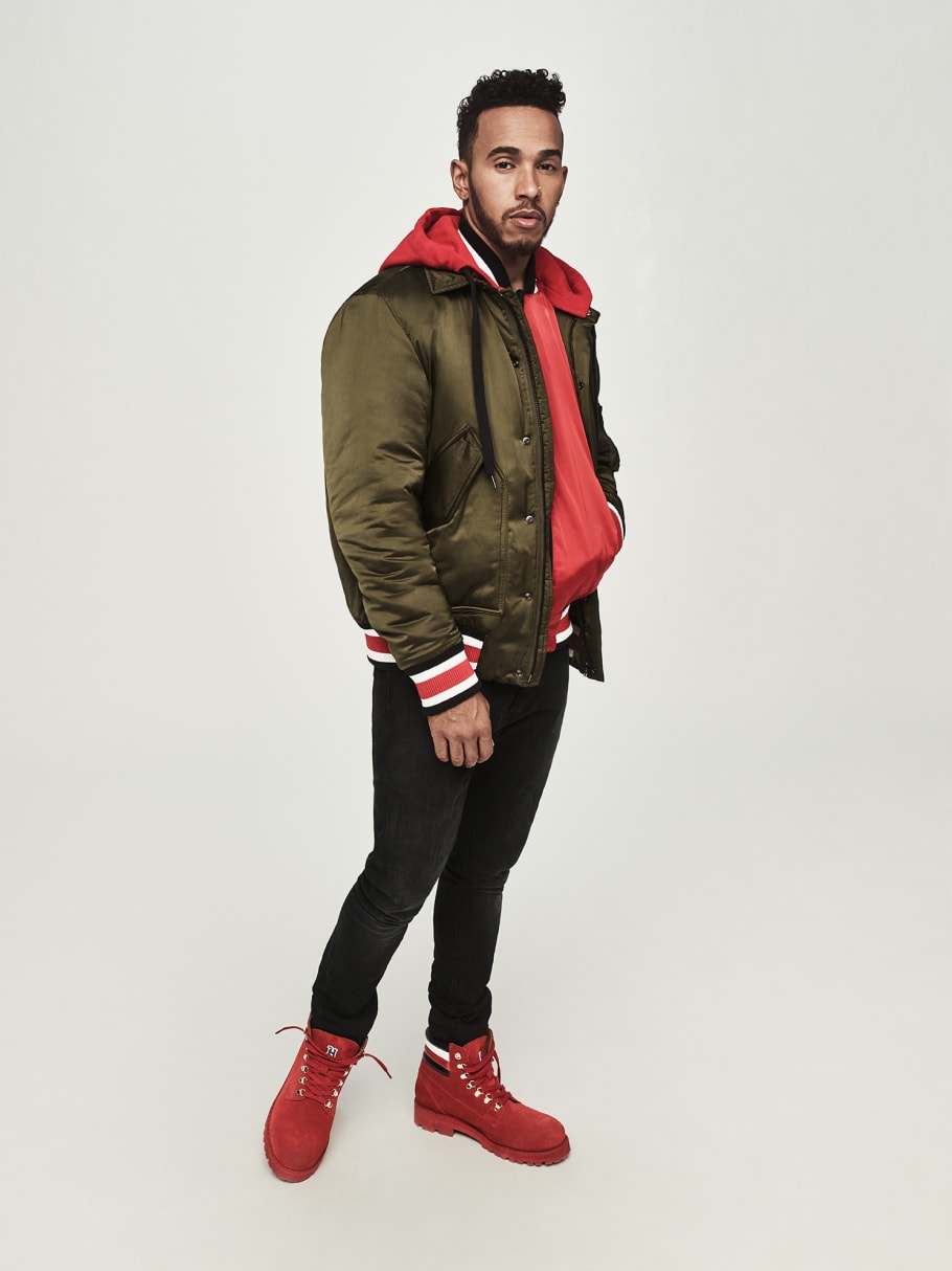 lewis hamilton tommy jeans