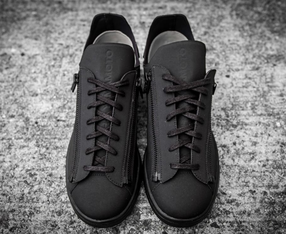 Adidas Y3 Stan Smith Zip Triple Black Available Now | Sole