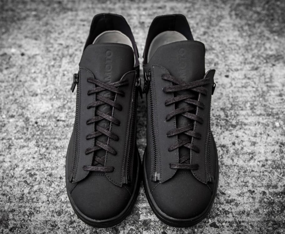 adidas y3 stan zip black