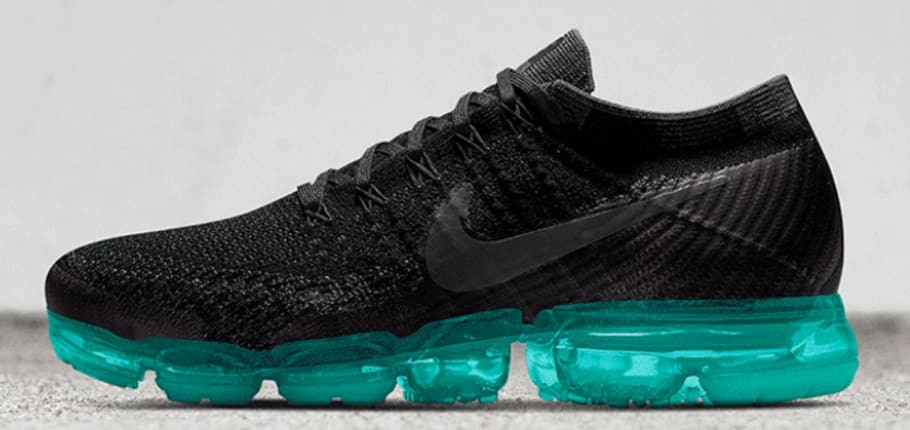 vapormax turquoise and grey