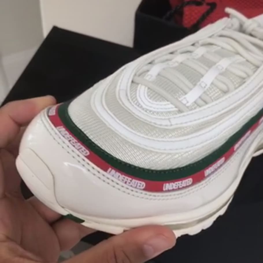 undefeated nike 97 white