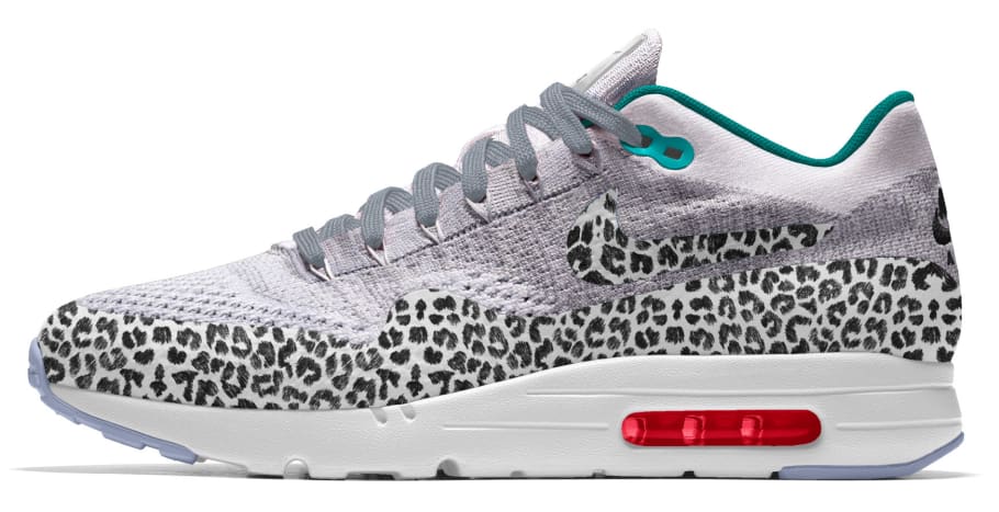Nike iD Air Max 1 Ultra Flyknit Safari Cheetah Options Nike iD Air Max 1 Ultra Flyknit Safari Cheetah Options