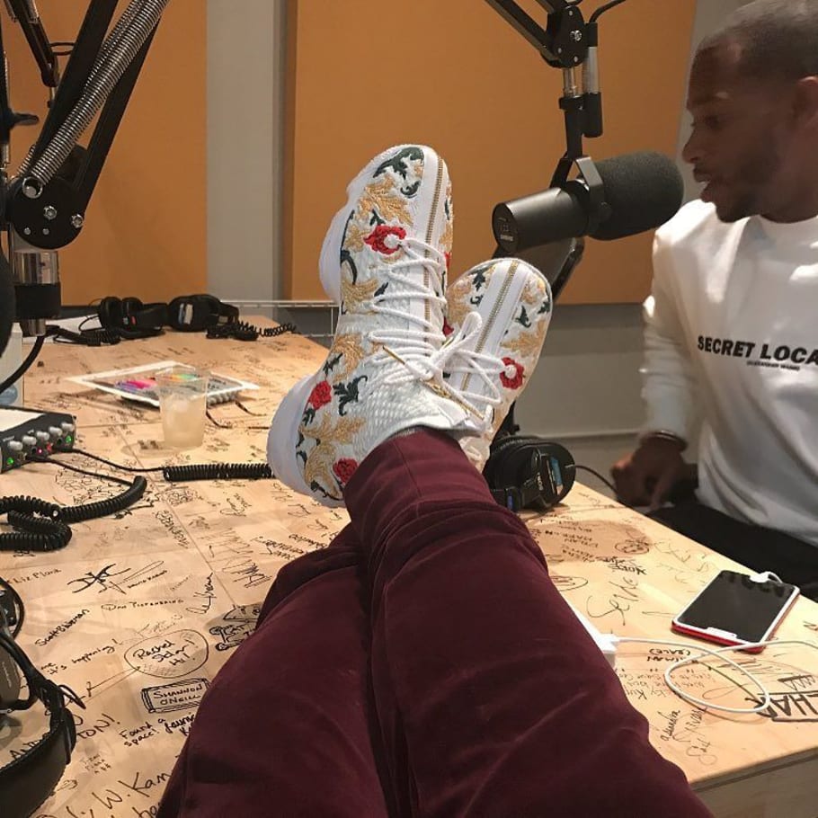 lebron james 15 floral shoes