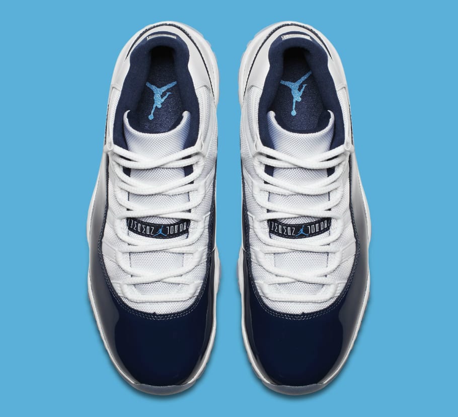 jordan 11 blue win like 82