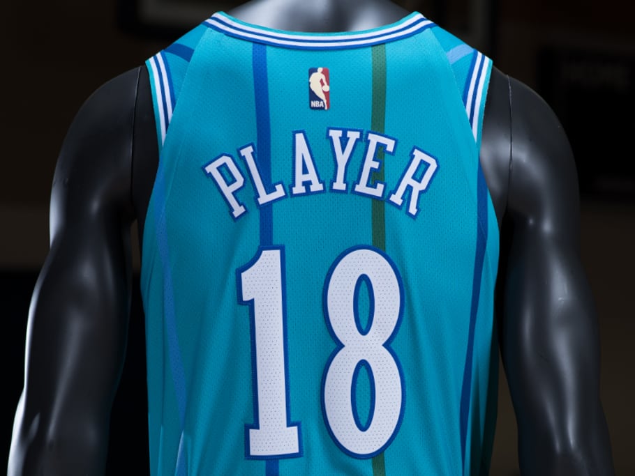 charlotte hornets throwback jersey