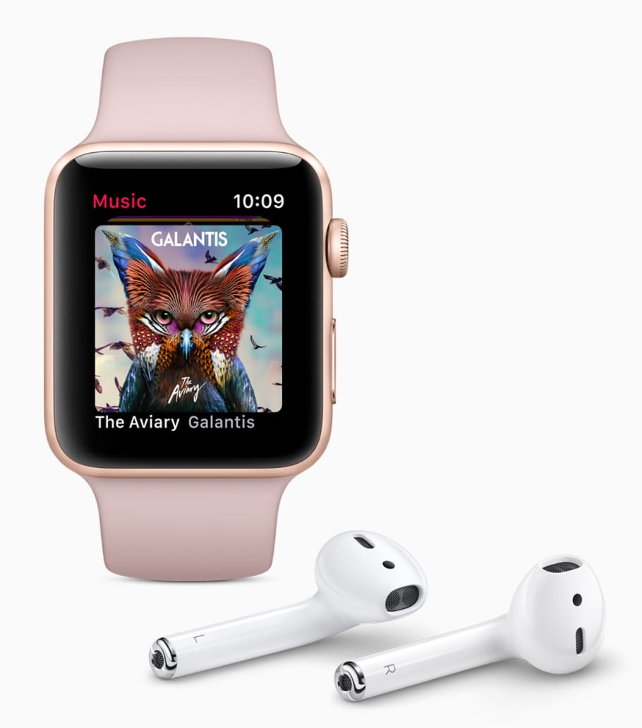 apple watch 3 store music