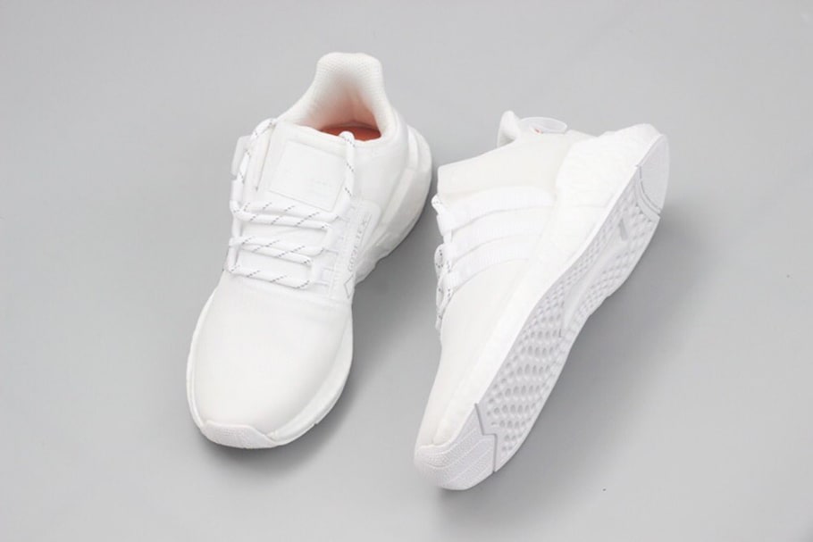 Adidas EQT Support 93/17 White Sneakers Date Sole