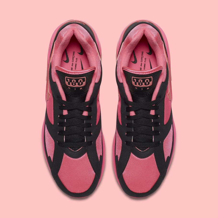 cdg air max 180 black