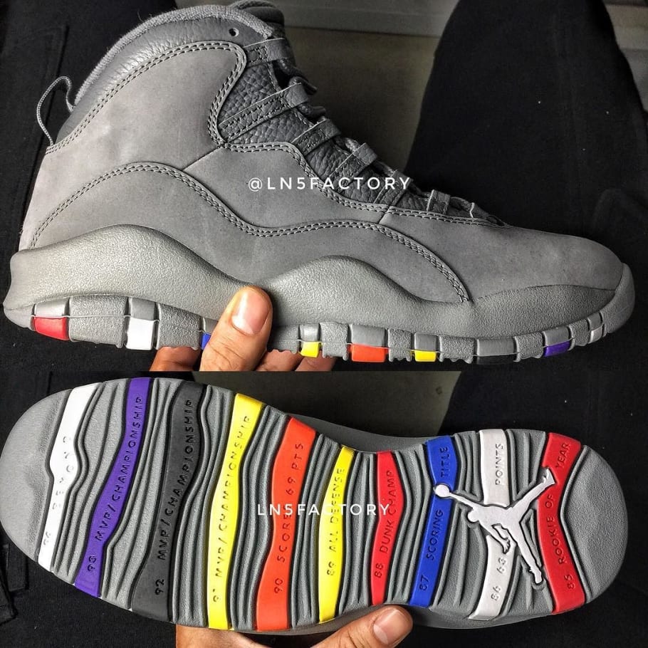 all gray jordan 10