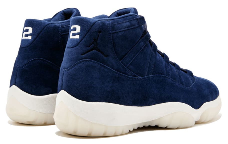 blue suede jordans 11