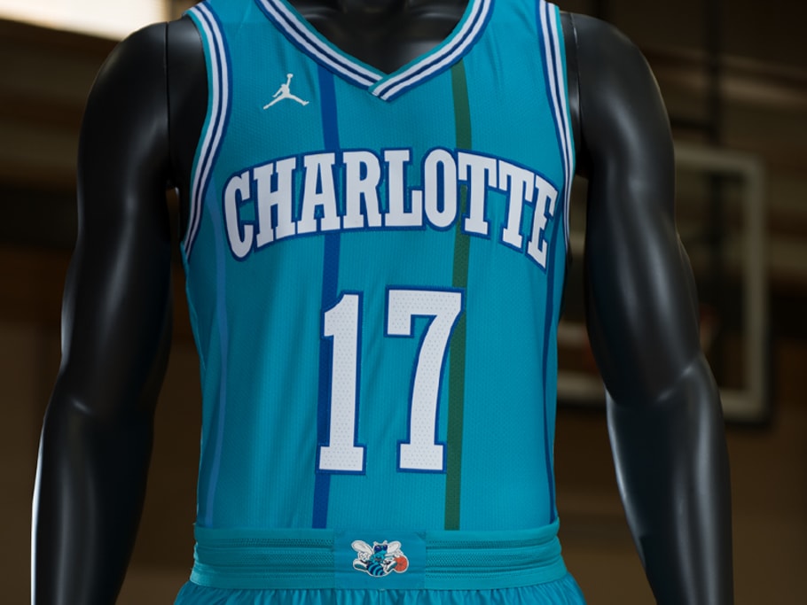 charlotte hornets air jordan jersey