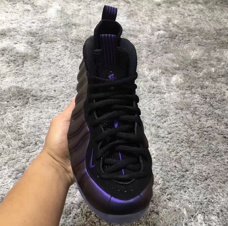 nike air foamposite one eggplant