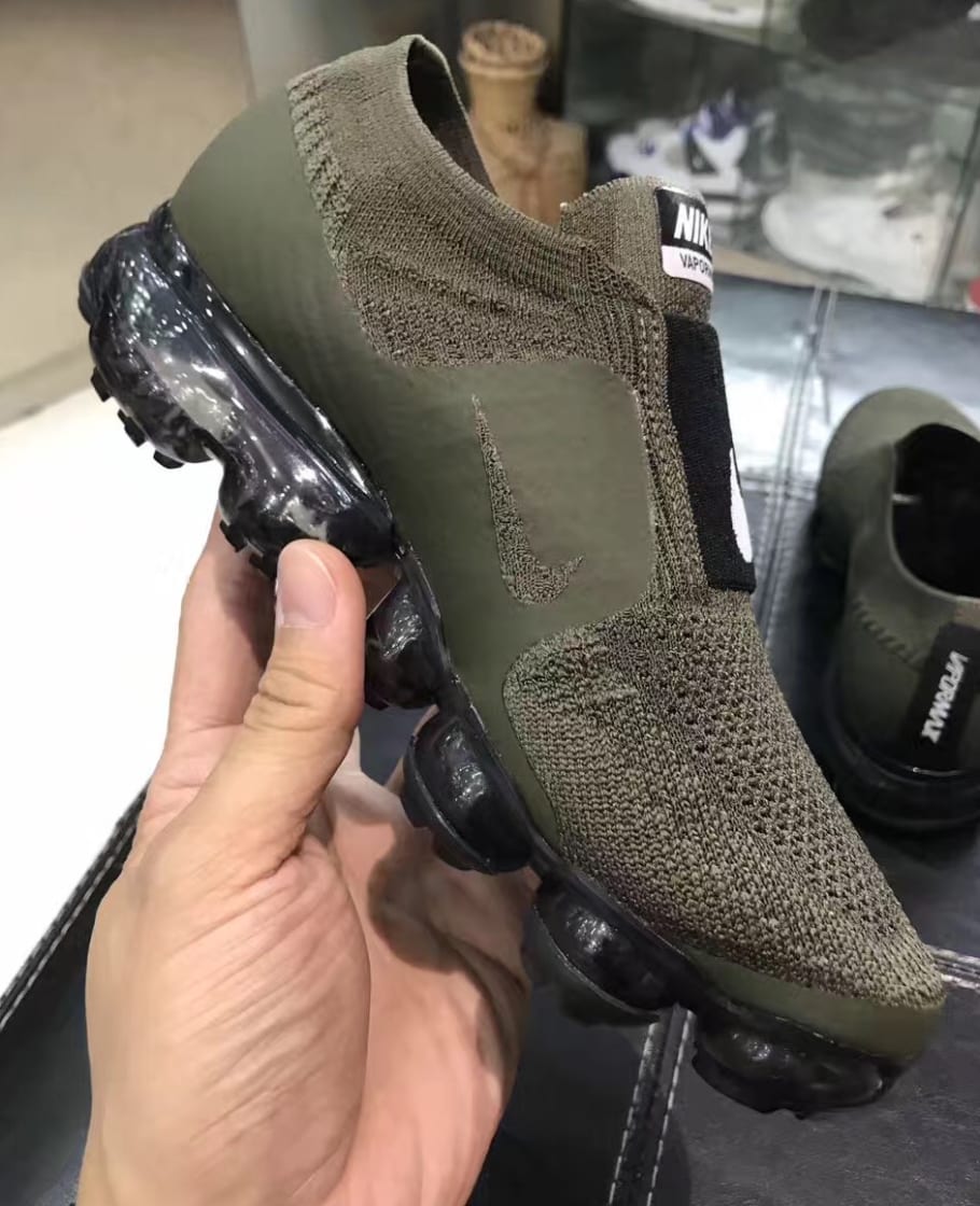 vapormax with no laces