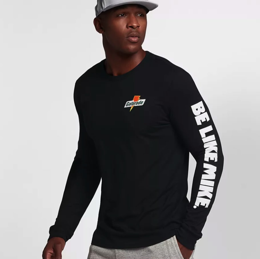 Jordan gatorade shirt long sleeve clearance