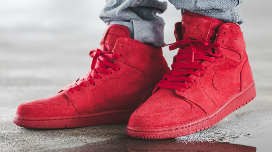 jordan 1 red suede