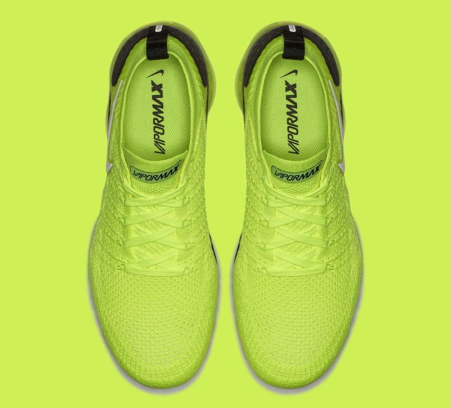 Nike Air VaporMax 2 Flyknit Volt Release Date 942842-700 (1 
