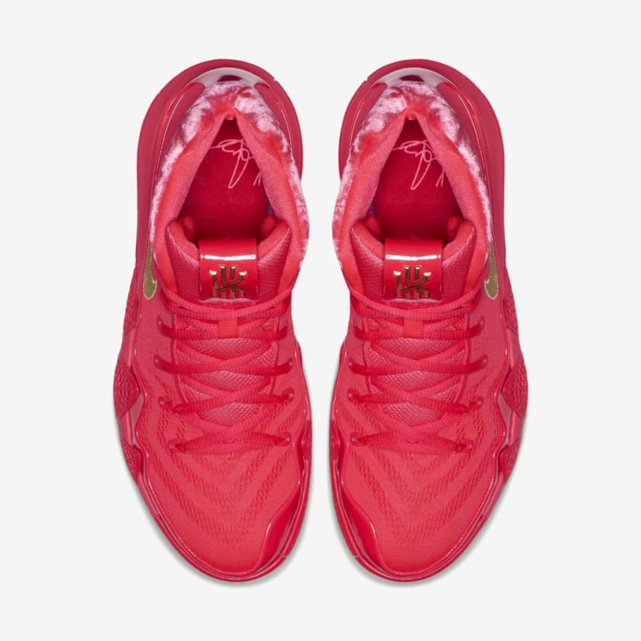 red kyrie 4