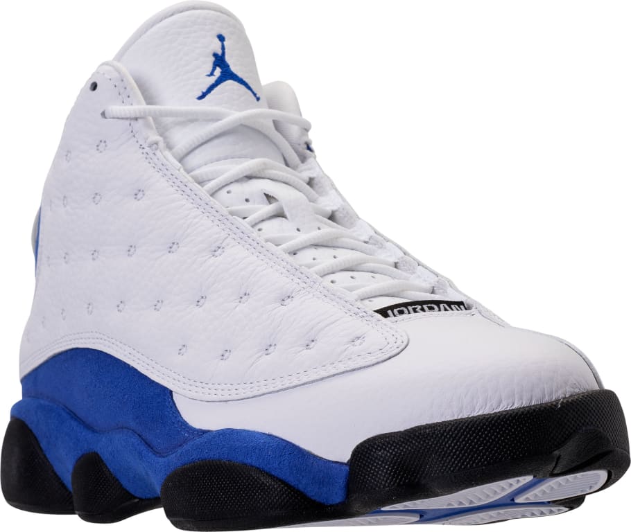 13s white and blue