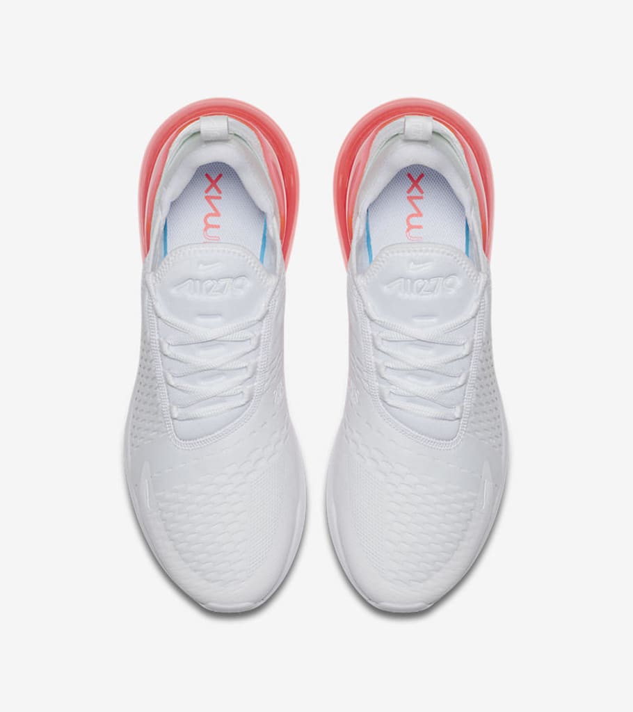 Nike Air Max 270 'White Pack' Total Orange AH8050 102 Hot Nike Air Max 270 'White Pack' Total Orange AH8050 102 Hot