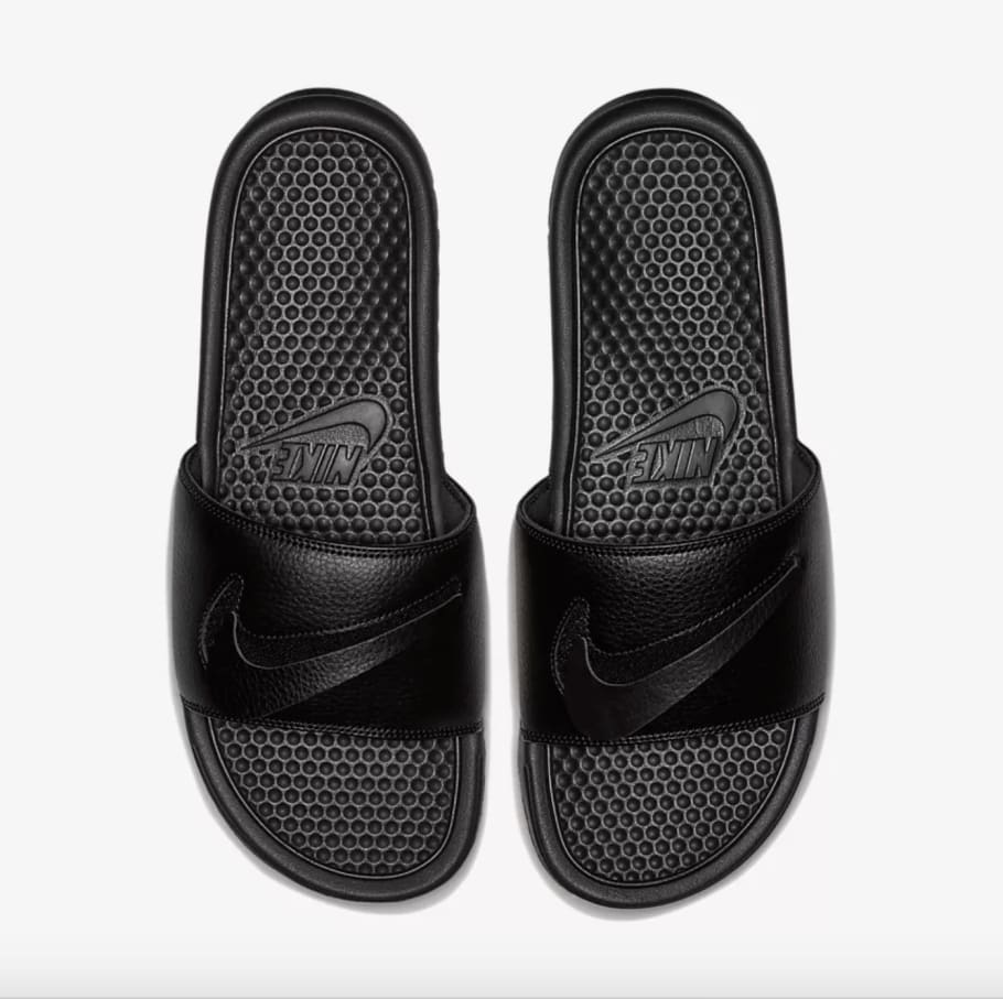 nike benassi slides swoosh pack