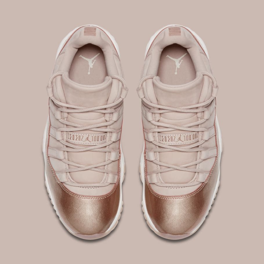 air jordan 11 retro low rose gold